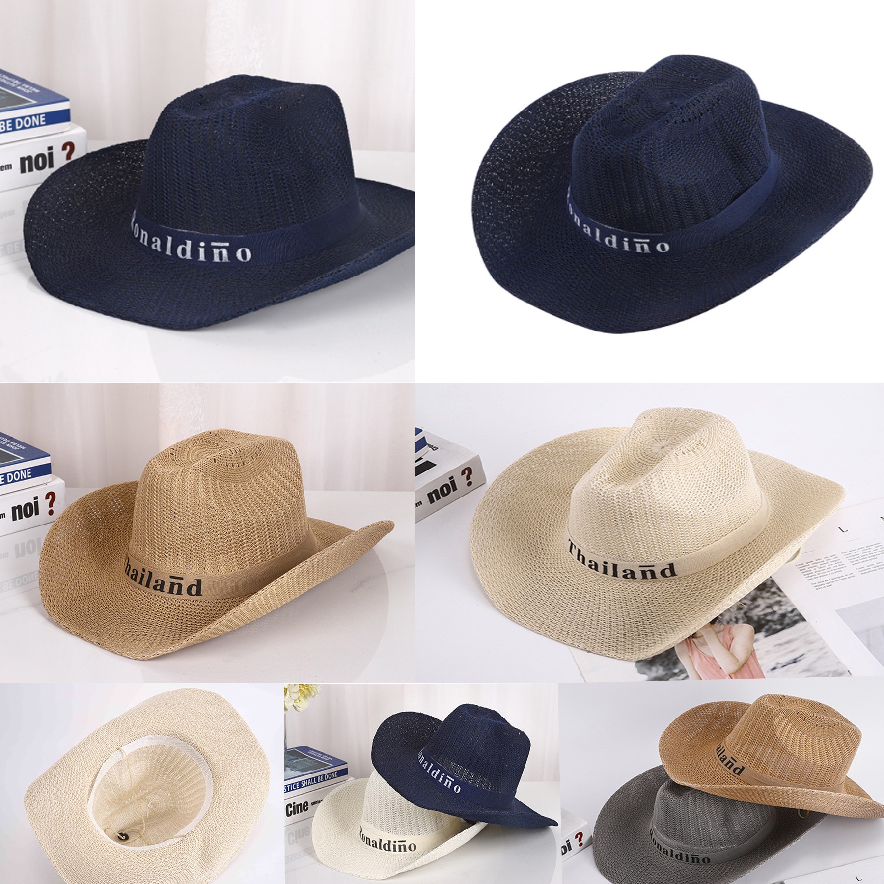 Western Cowboy Straw Hat 2