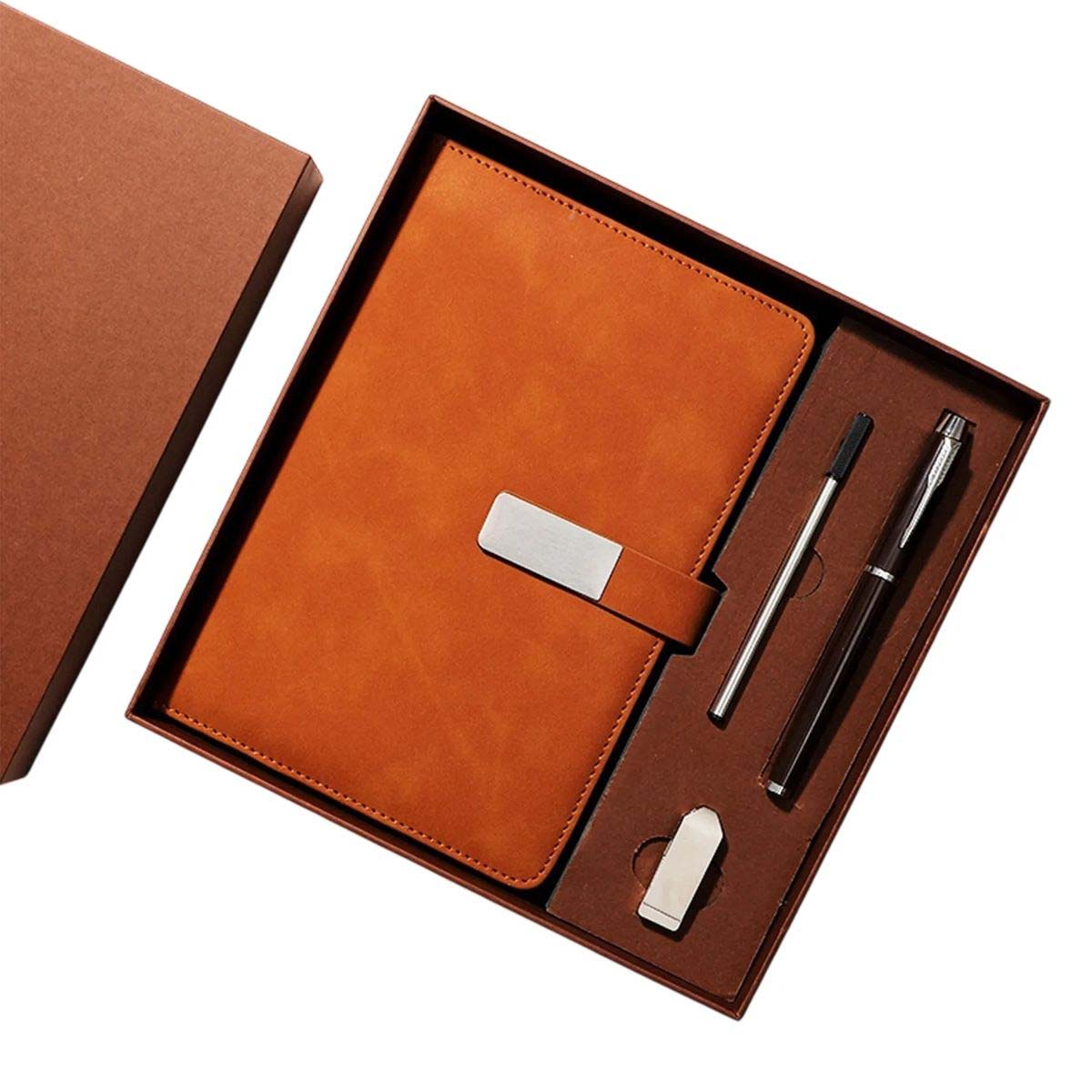 Elegant Notebook Gift Set with Snap Closure 5