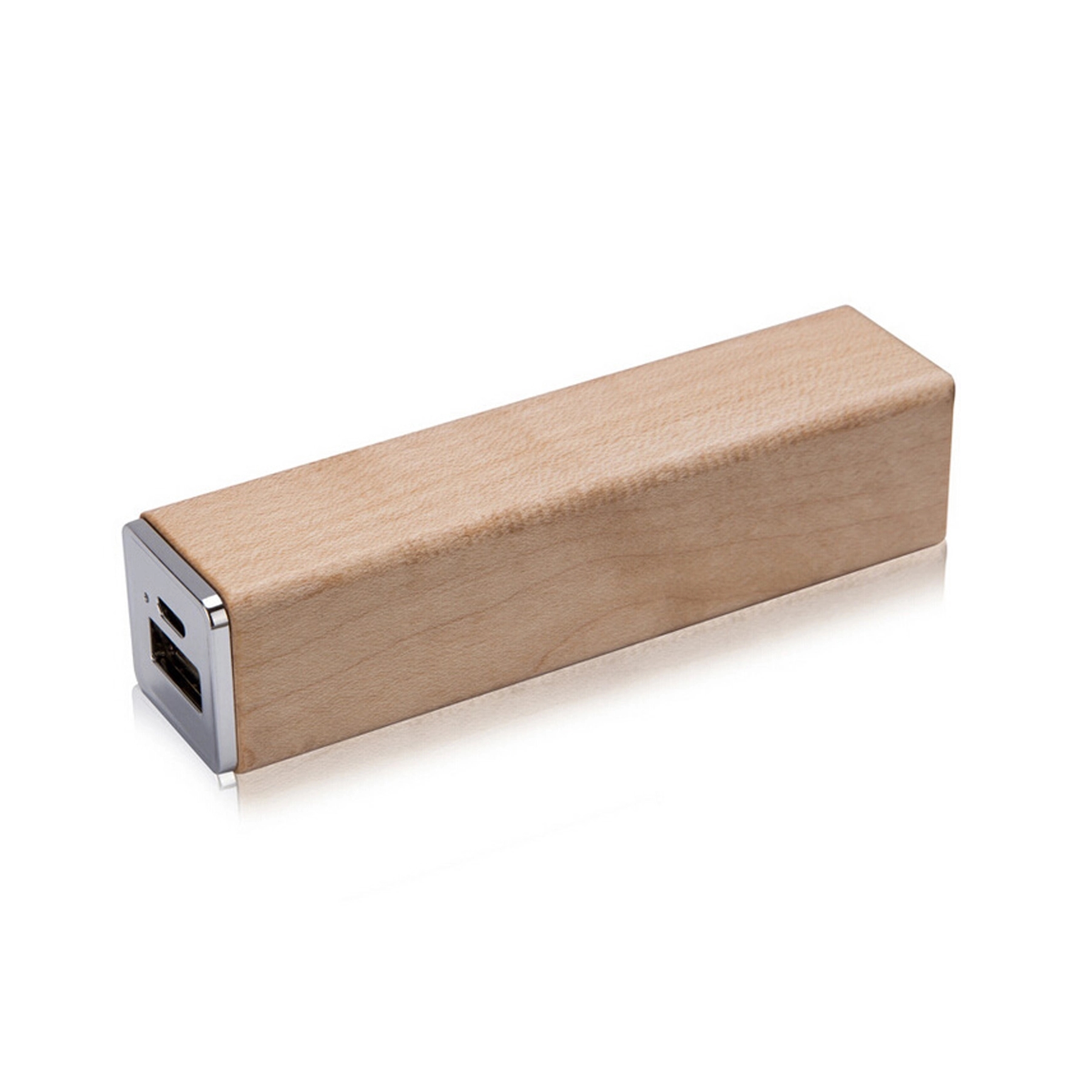 Eco-Friendly Wooden Power Bank - 2600 mAh 6