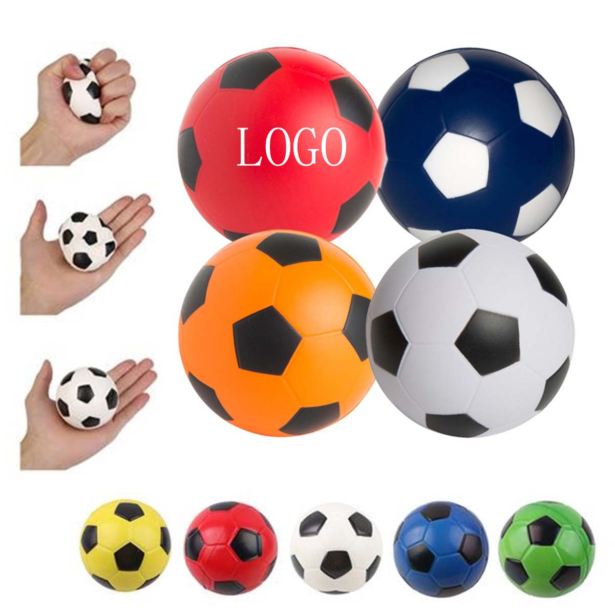 2 1/2" Soccer Ball Stress Reliever 4