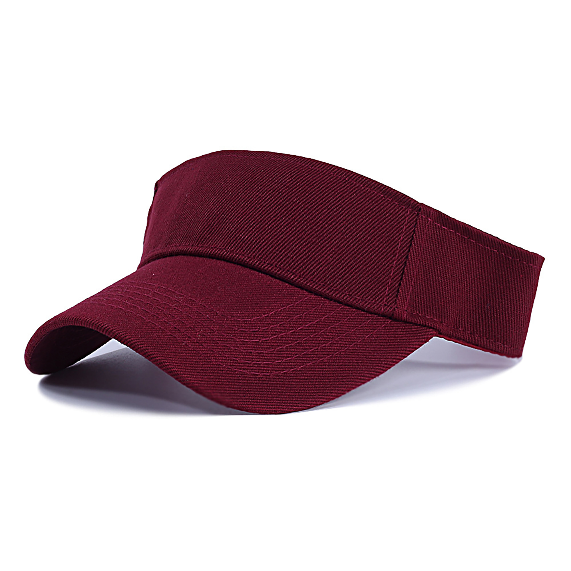 Adjustable Magic Tape Pure Cotton Solid Empty Cap 17