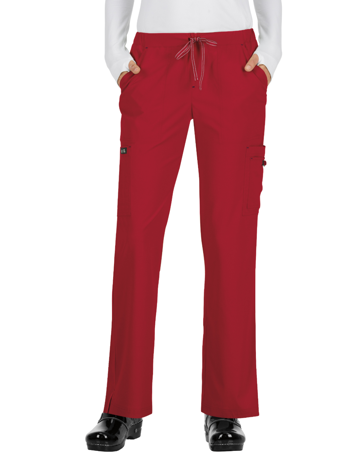 koi - Basics - Women's Eight-Pocket Stretch Cargo Holly Pant 30