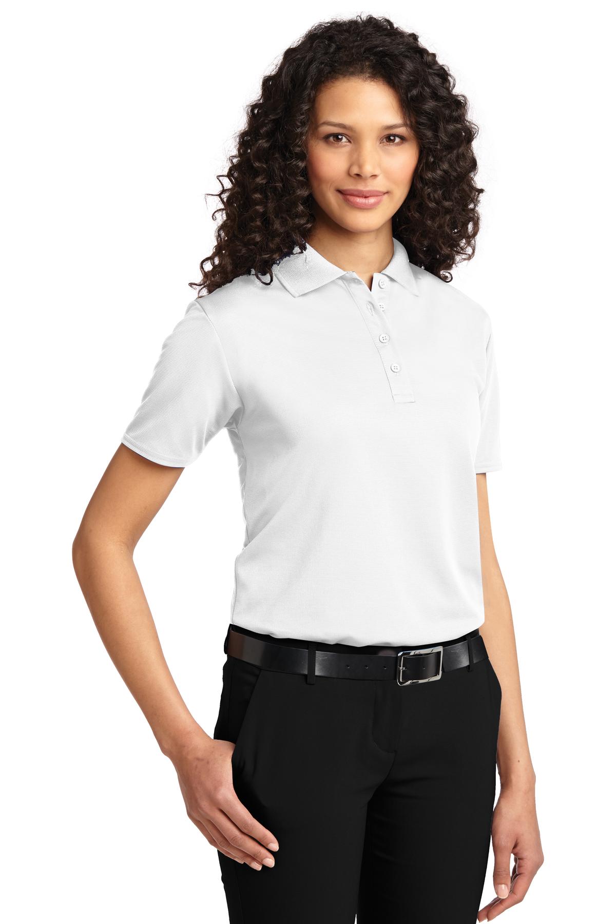 Port Authority Women's Dry Zone Ottoman Polo. L525 36