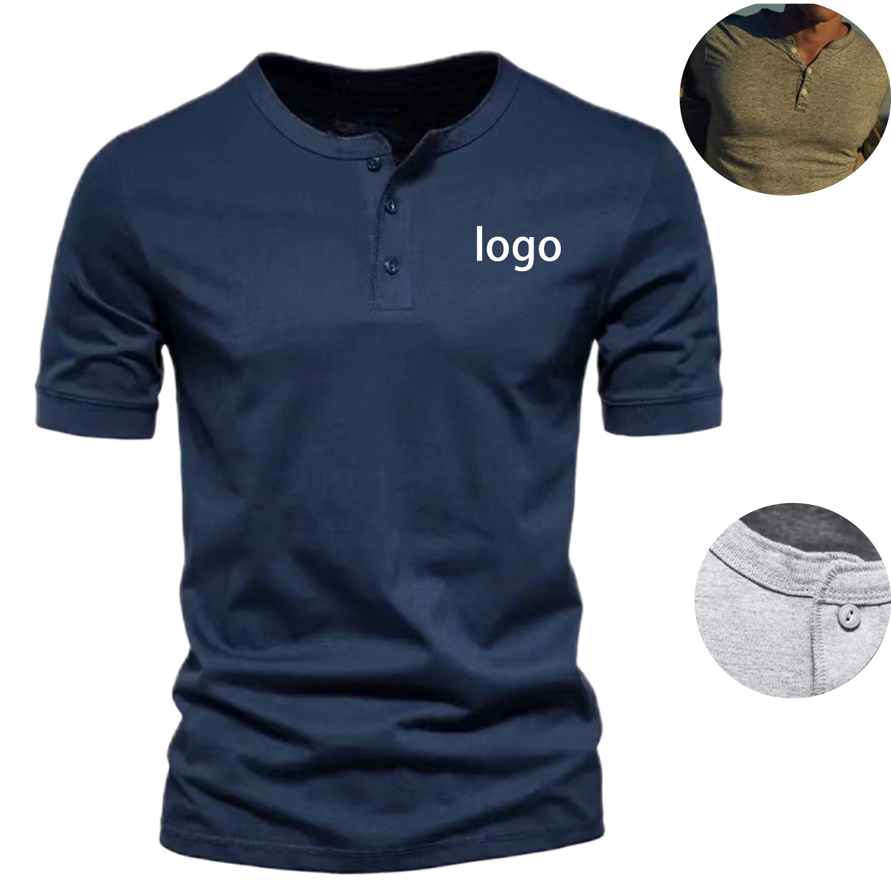 Round Neck Short Sleeve Shirt 4