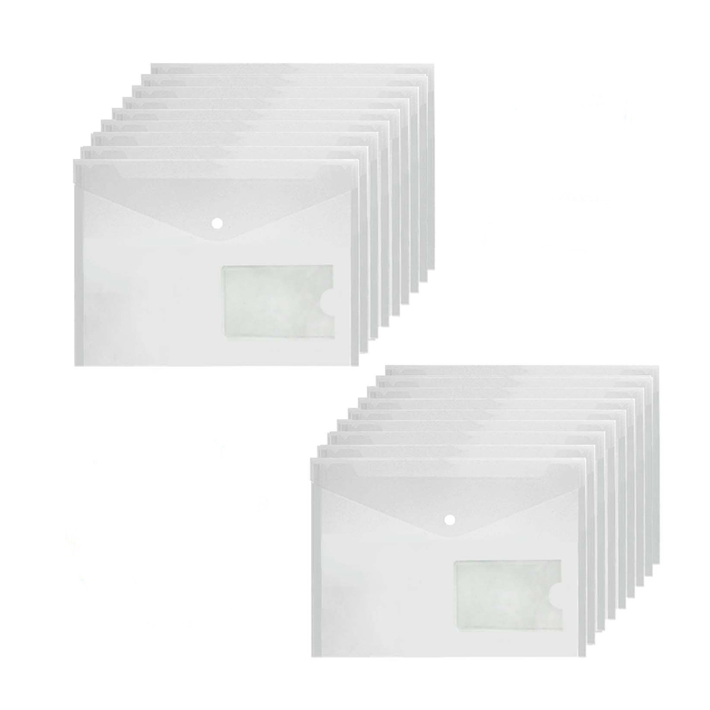 A5 Transparent File Pocket with Card Pocket 7