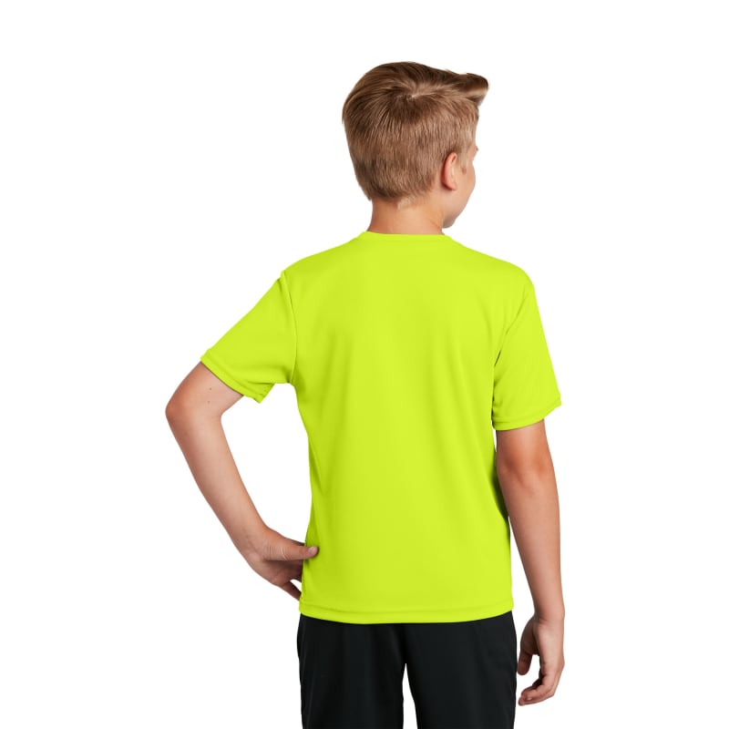 Sport-Tek Youth PosiCharge RacerMesh Tee. 4