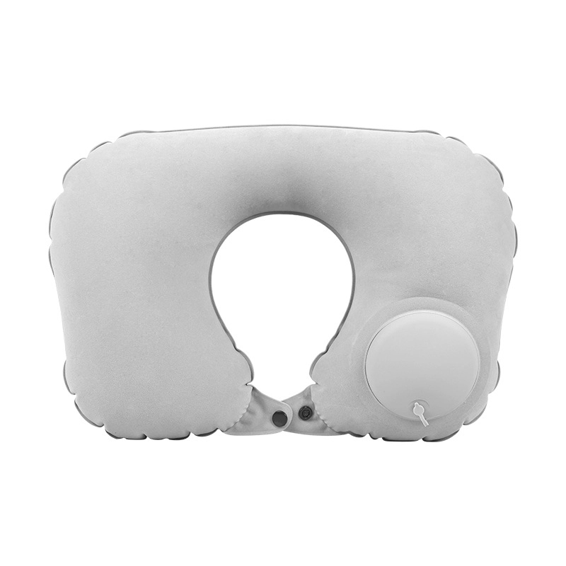 Press Inflatable Neck Travel Pillow 4
