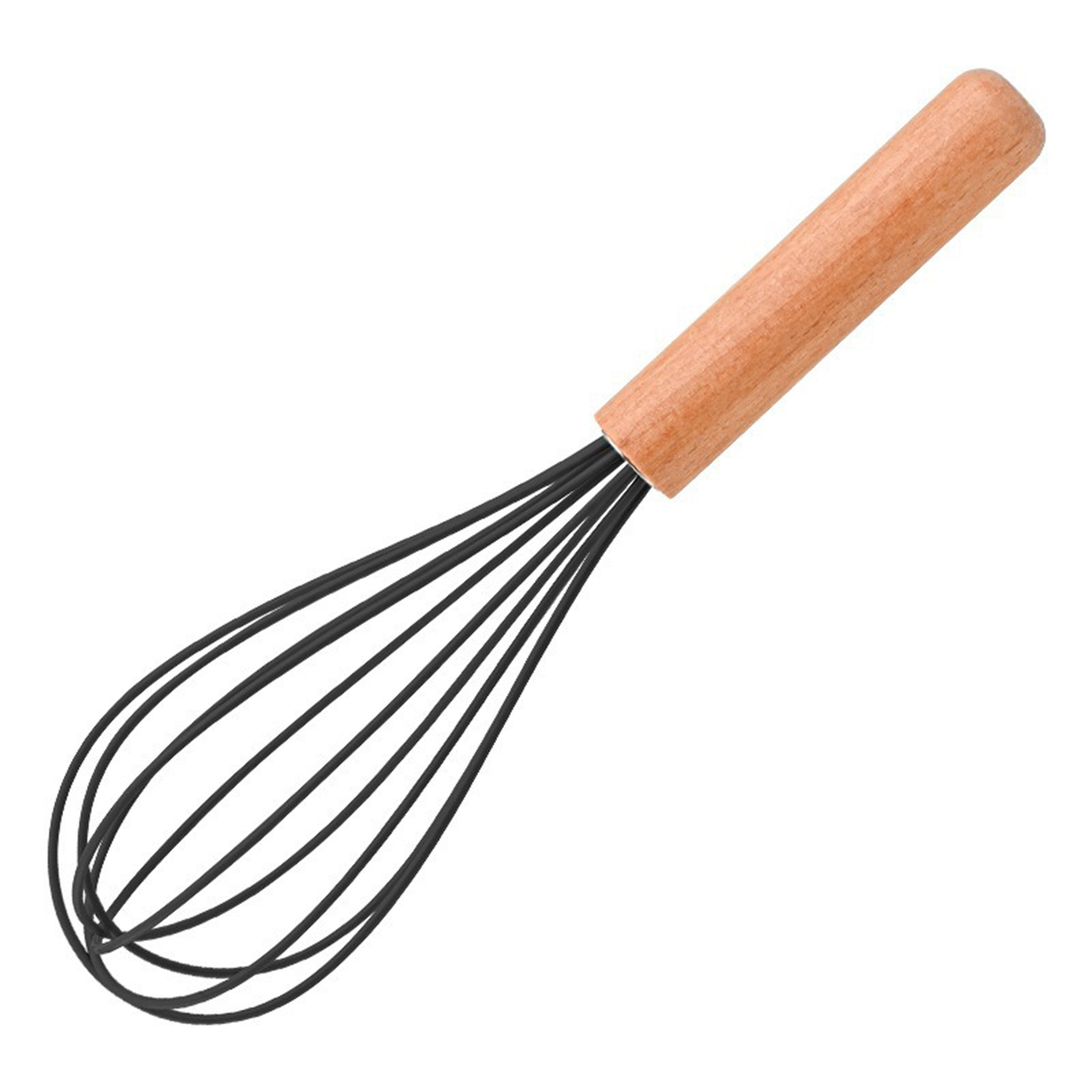 Silicone Whisk with Wooden Handle 7