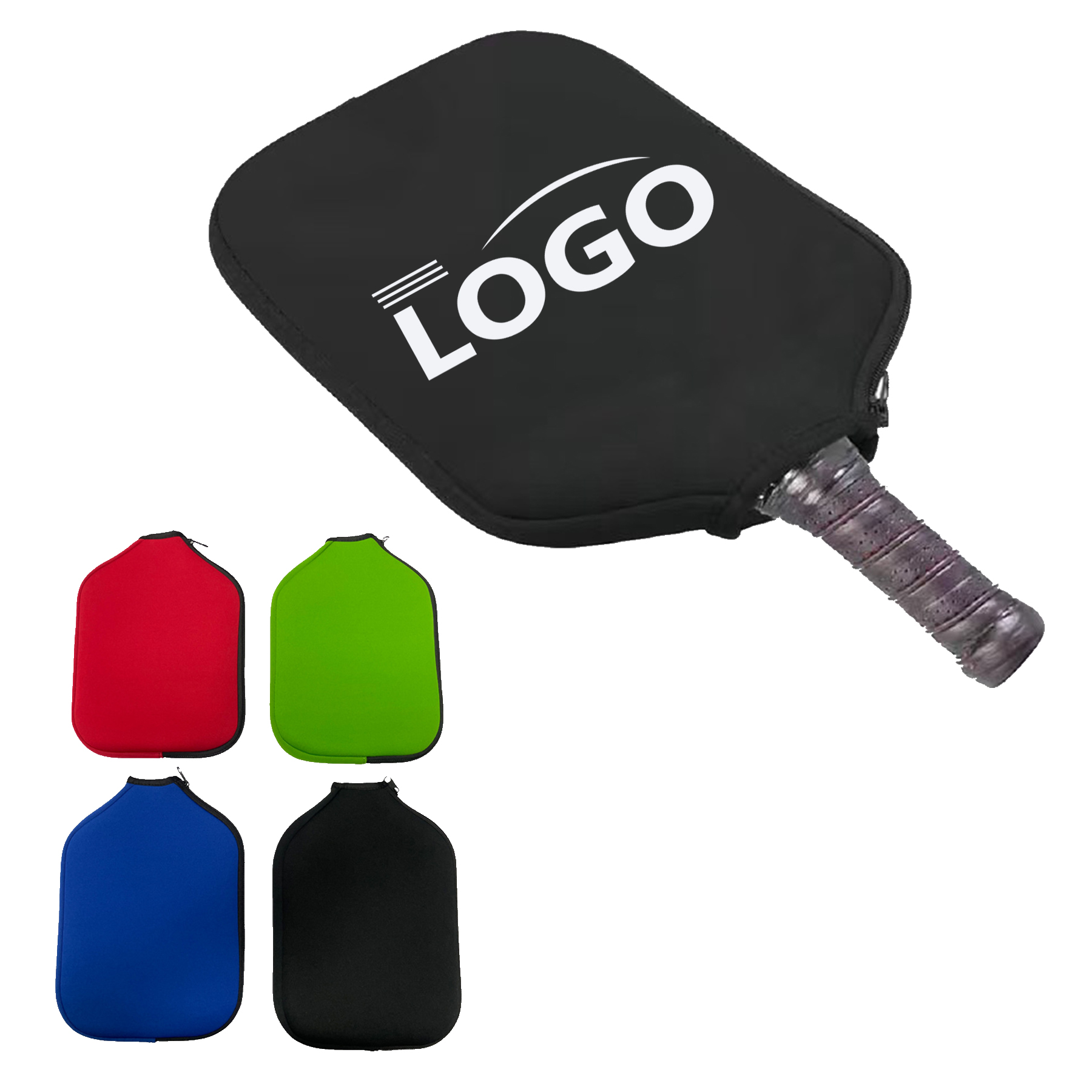 Neoprene Pickleball Paddle Cover With Pocket 2