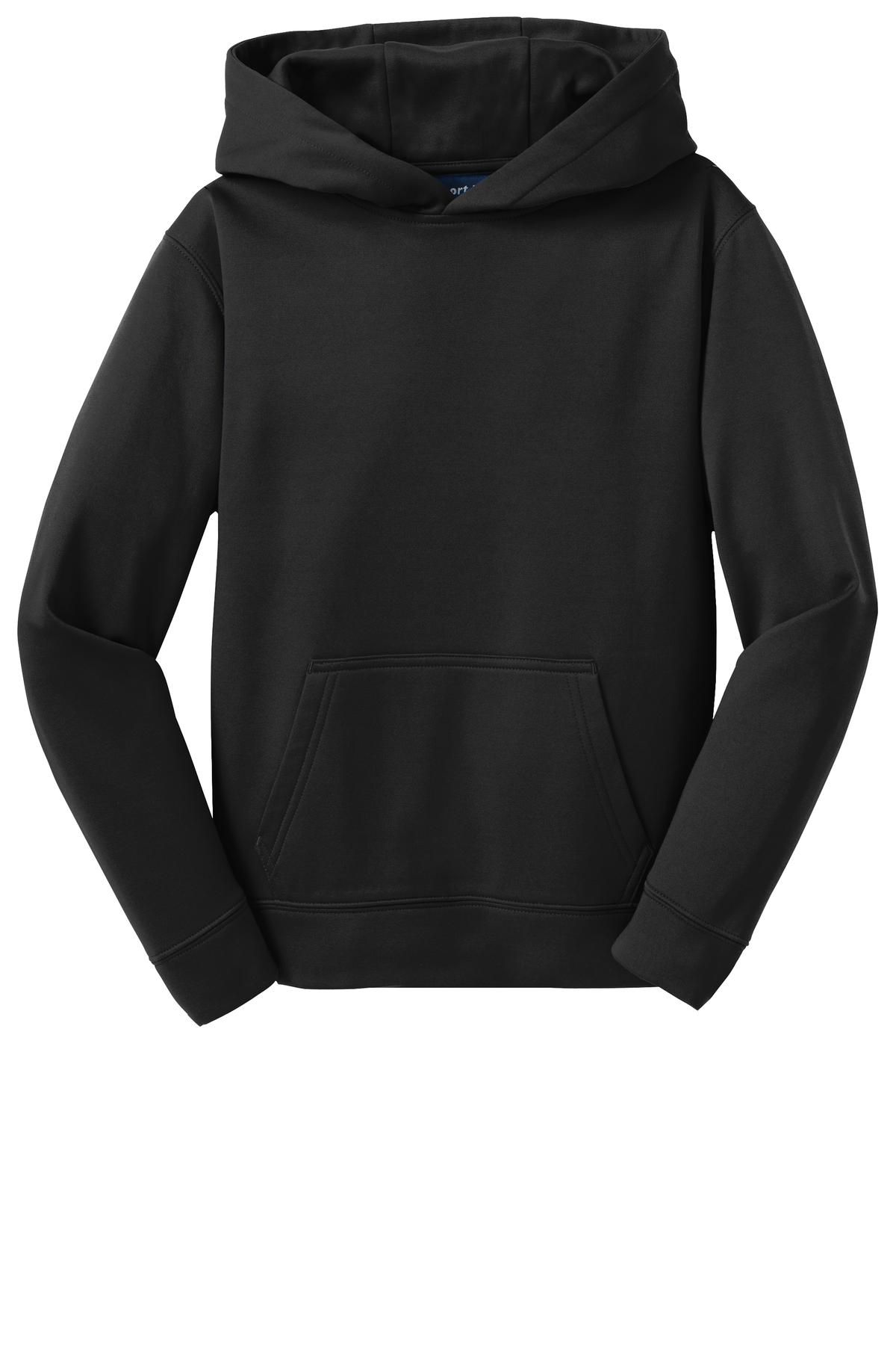 Sport-Tek® Youth Sport-Wick Fleece Hooded Pullover 15