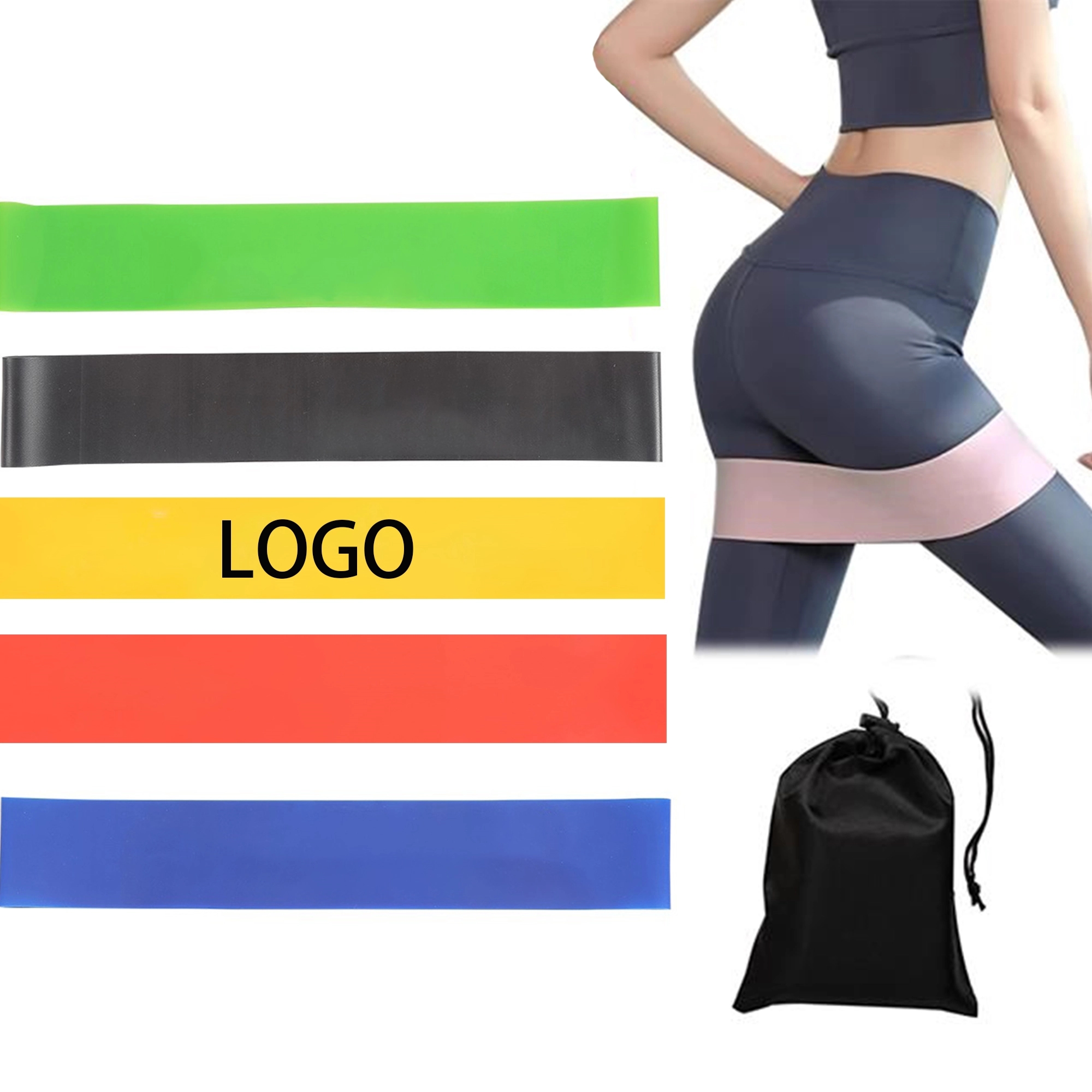 Elastic Exercise Resistance Bands 4