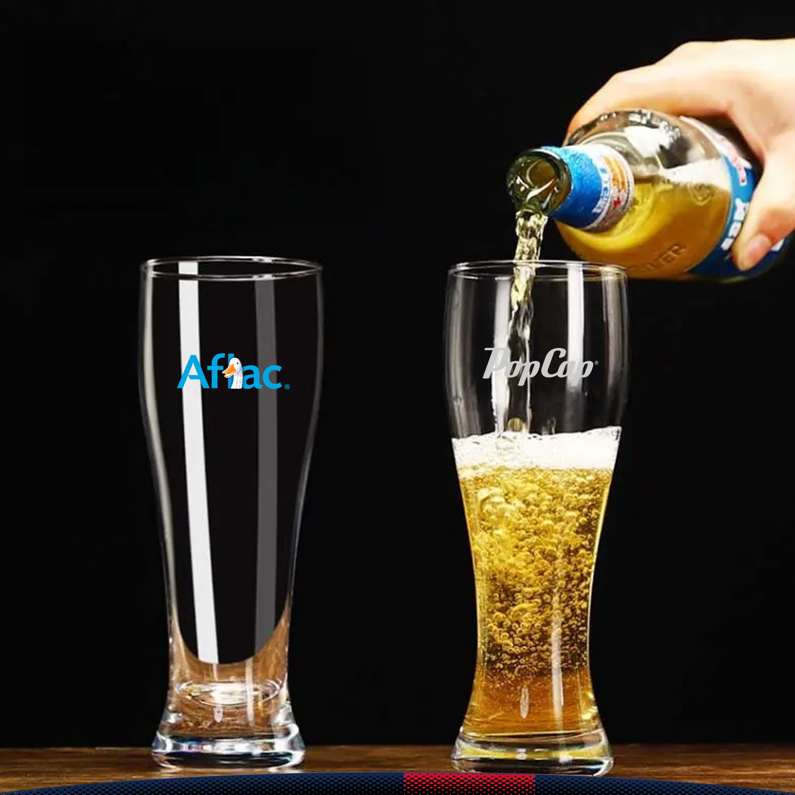 19 oz. Berlin Pilsner Beer Glasses 4