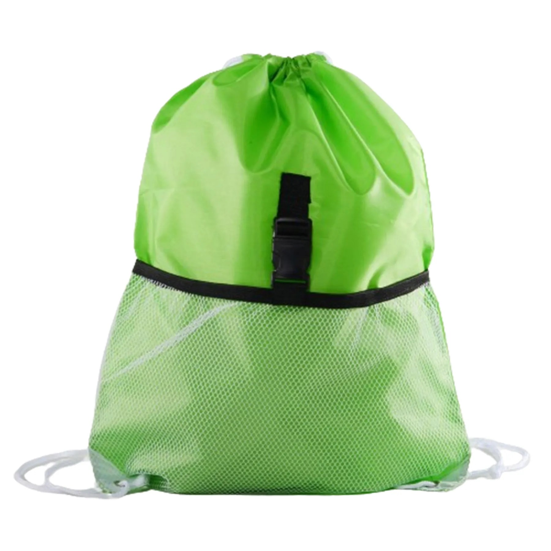 13.39X17.72 Inch Terylene/Mesh Drawstring Backpack 2