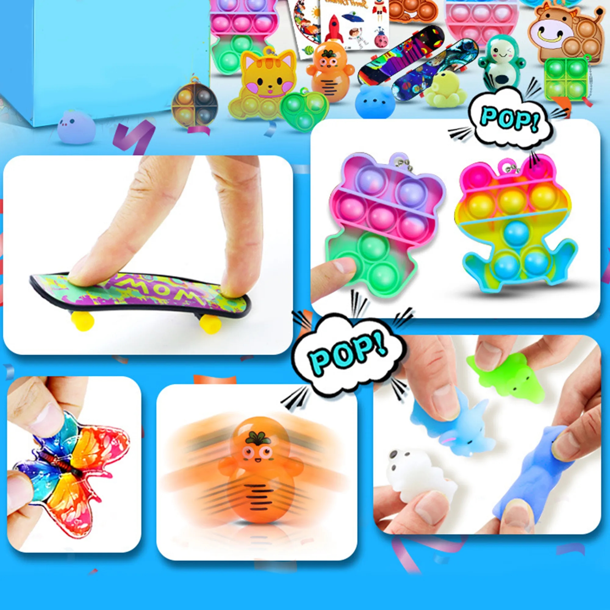 124 Piece Stress Relief Toy Set 5