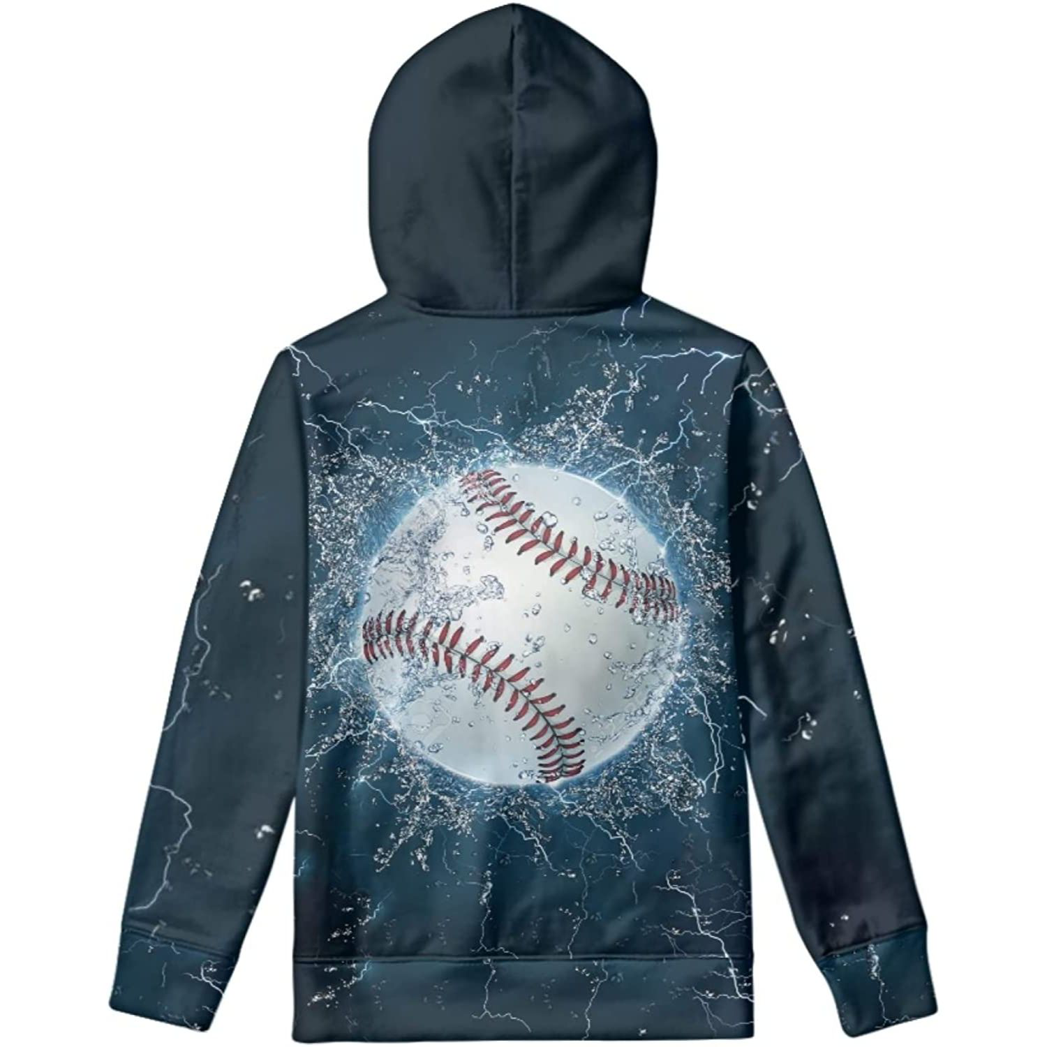 Youth rPET Recycled 100% Polyester Sublimation Performance Hoodie 4