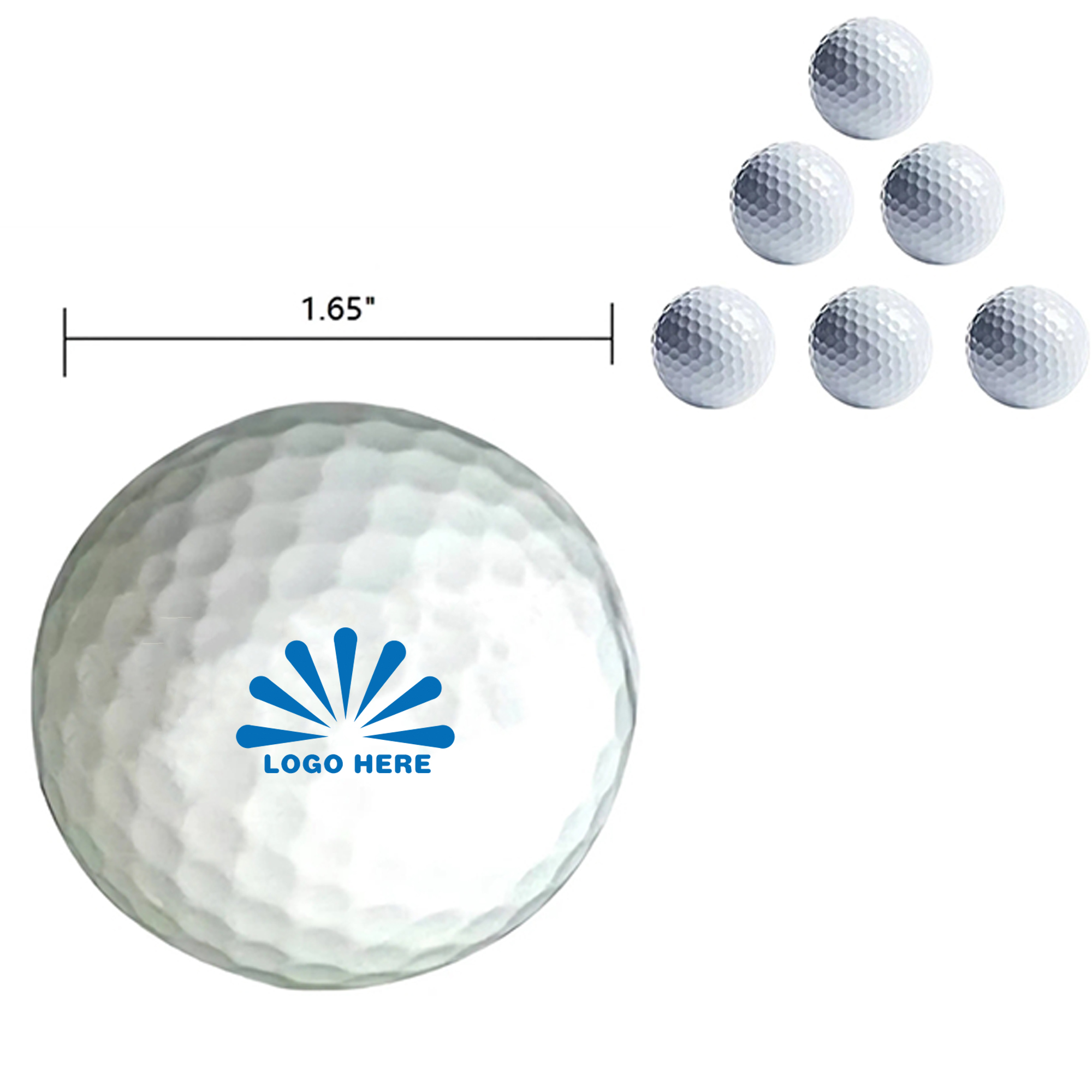 Durable Golf Practice Ball 2