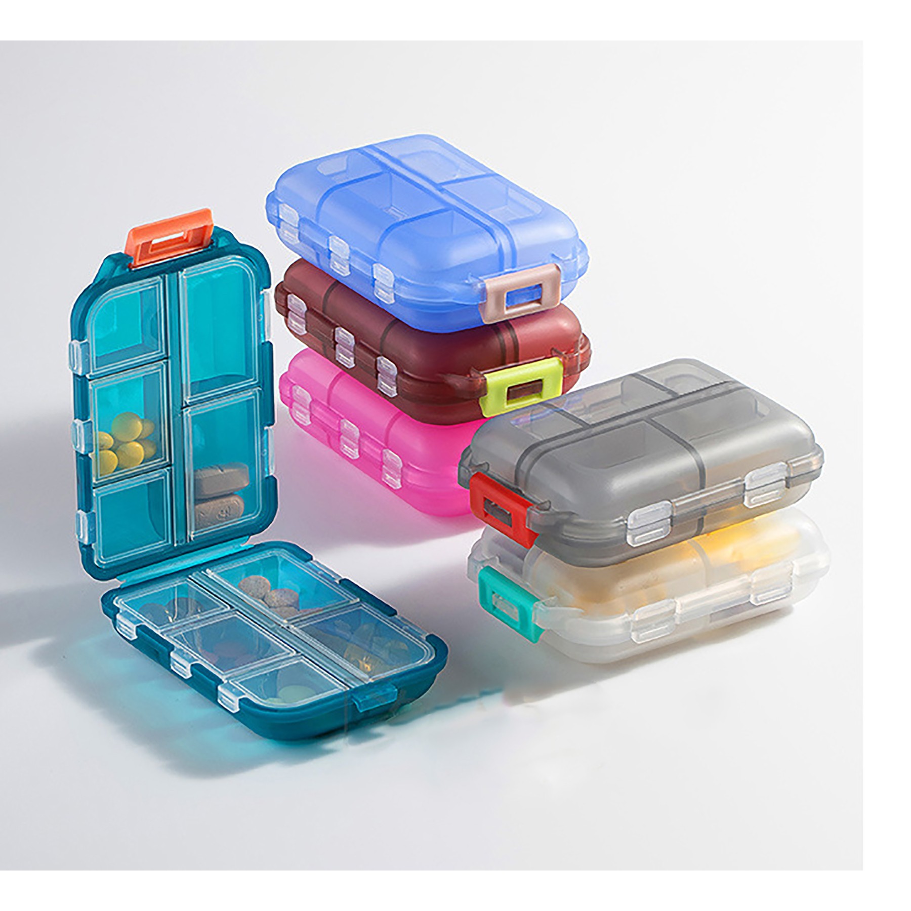 Compact Folding Pill Box 1