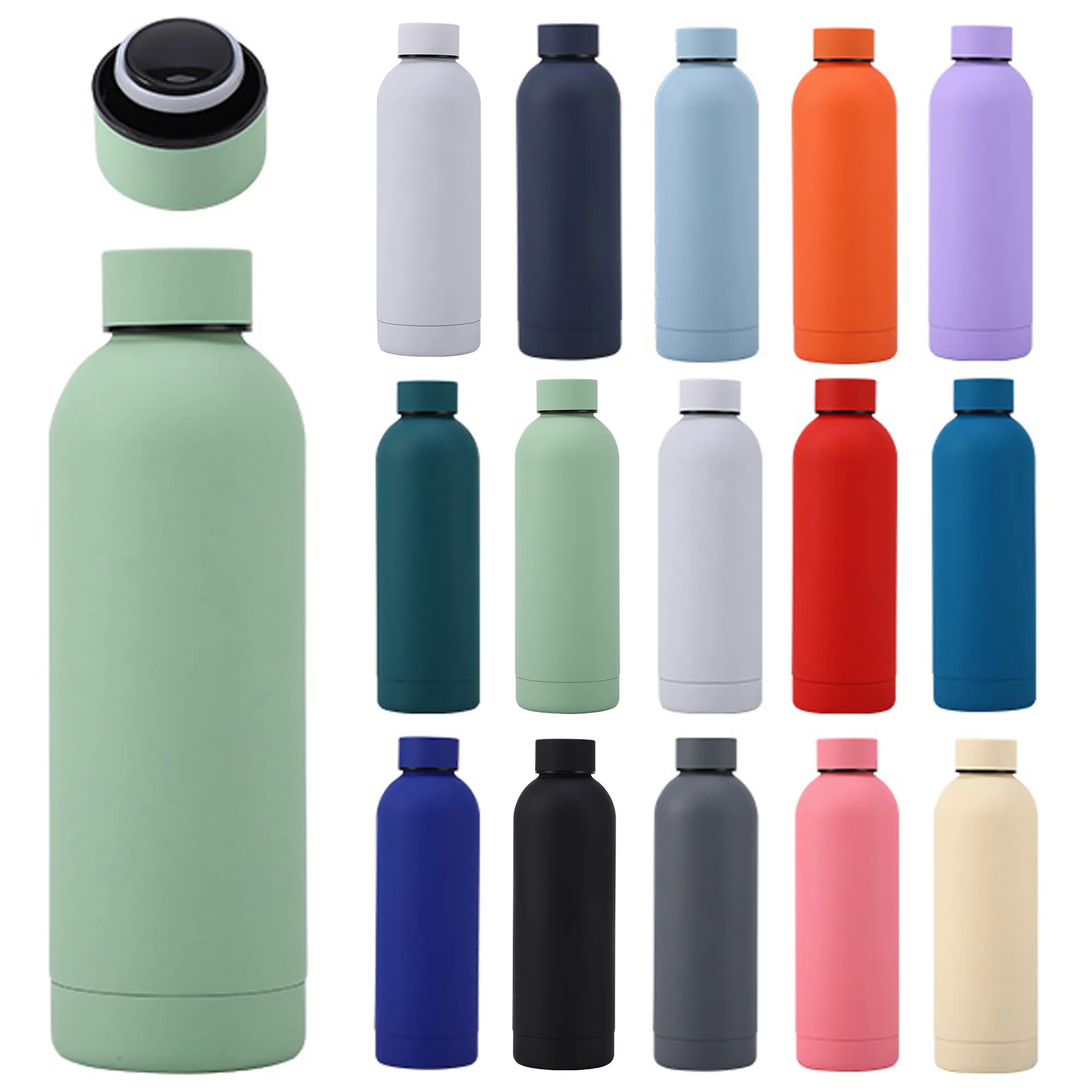 17 oz Double Wall Stainless Steel Bottle, custom water bottle with logo imprint 15