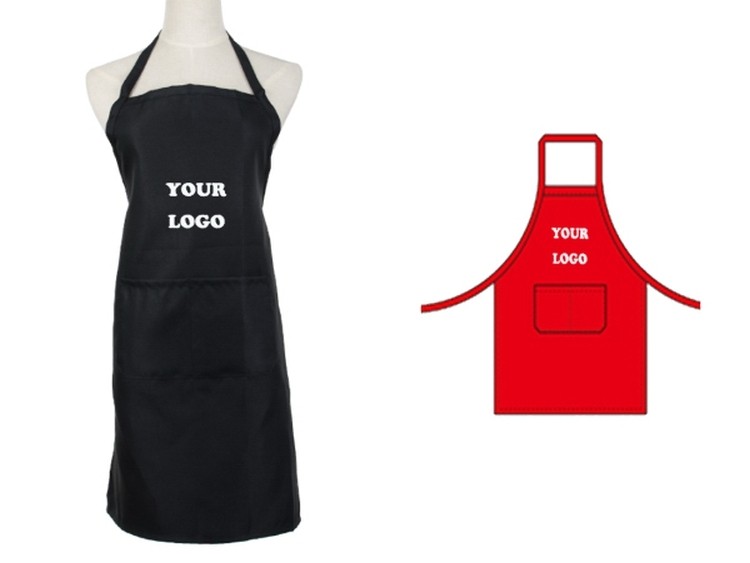 Long Polyester Bib Apron 2