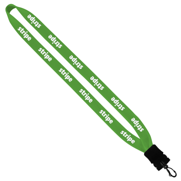 3/4" Cotton Lanyard with Plastic Snap-Buckle Release & Swivel Hook 25