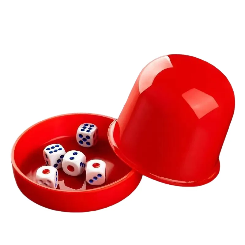 Plastic Dice Cups with Lid 8