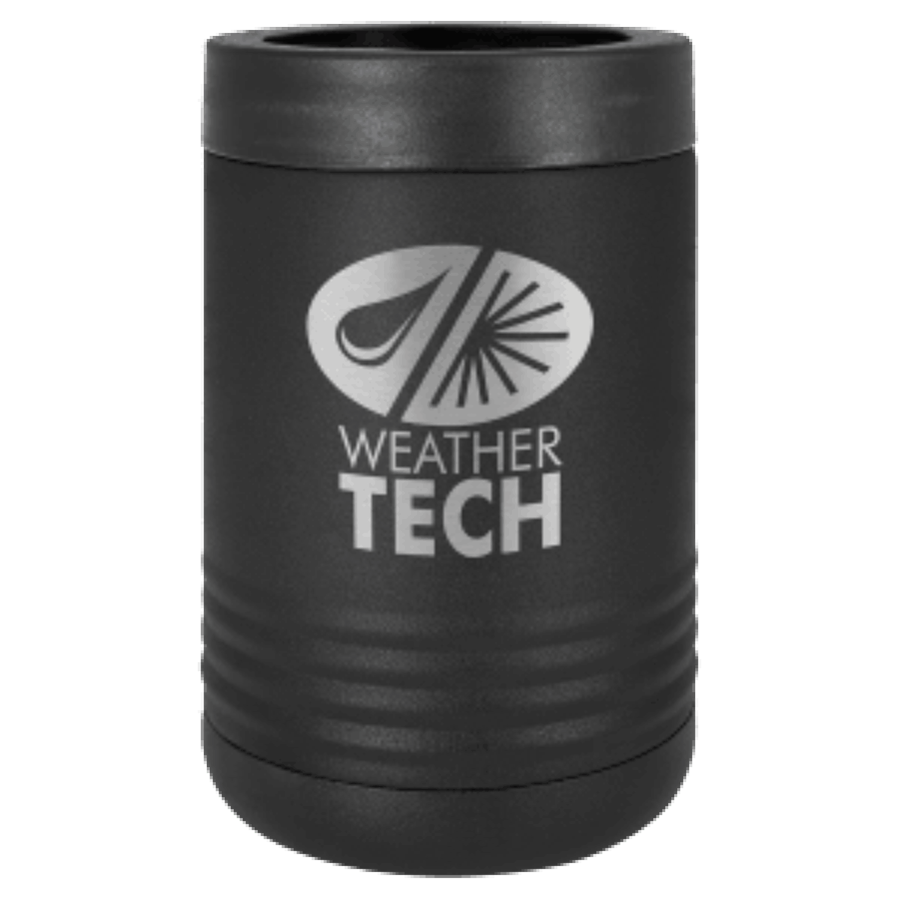 Black Laser Engraved Polar Camel Beverage Holder, custom koozie with logo imprint 2