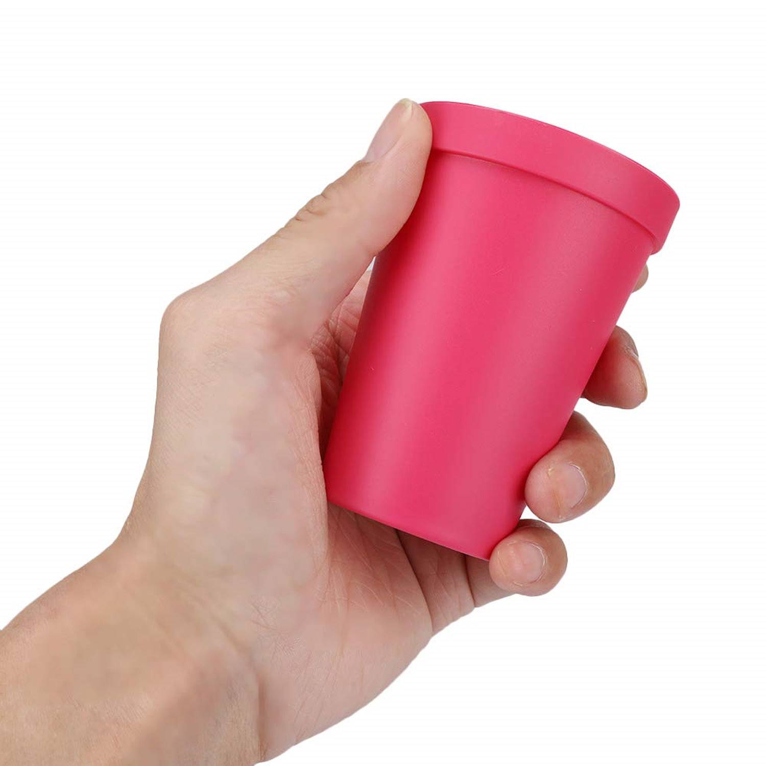 Multipurpose Unbreakable Plastic Cup Set In 7 Rainbow Colors 4