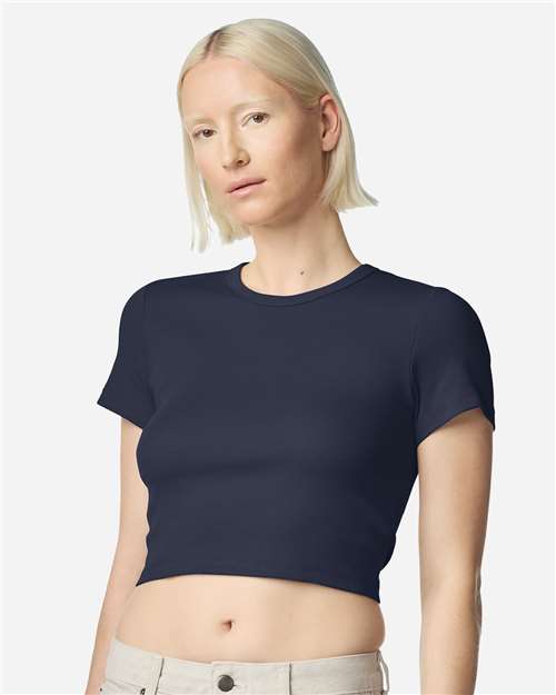 Women's Baby Rib Cropped Tee - BR210 26