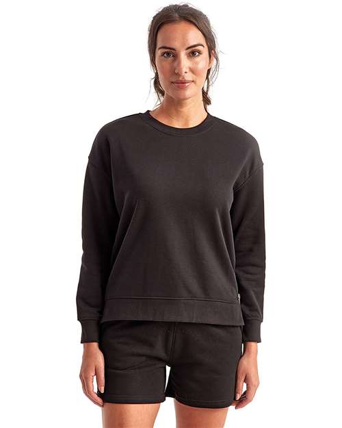 Women's Billie Side-Zip Crewneck Sweatshirt - TD600 22