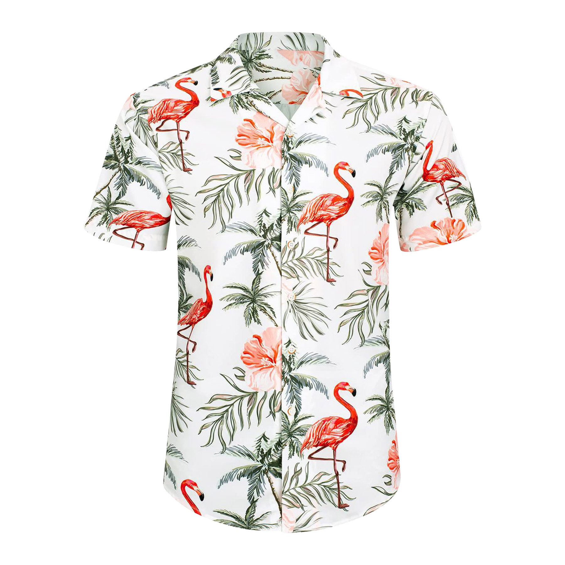 Mens Hawaiian Short Sleeve Shirt 13