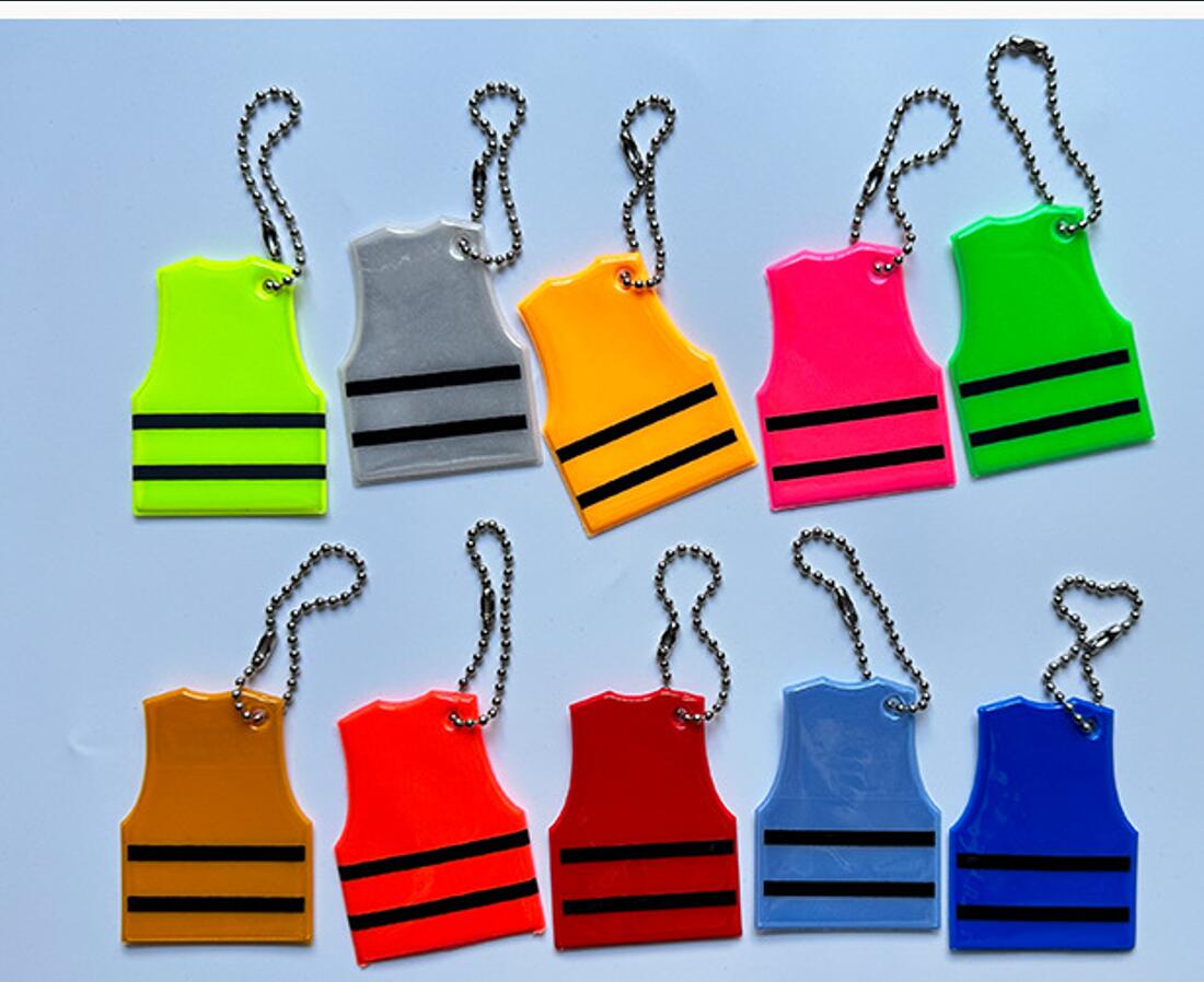 Reflective Safety Vest Keychain 3