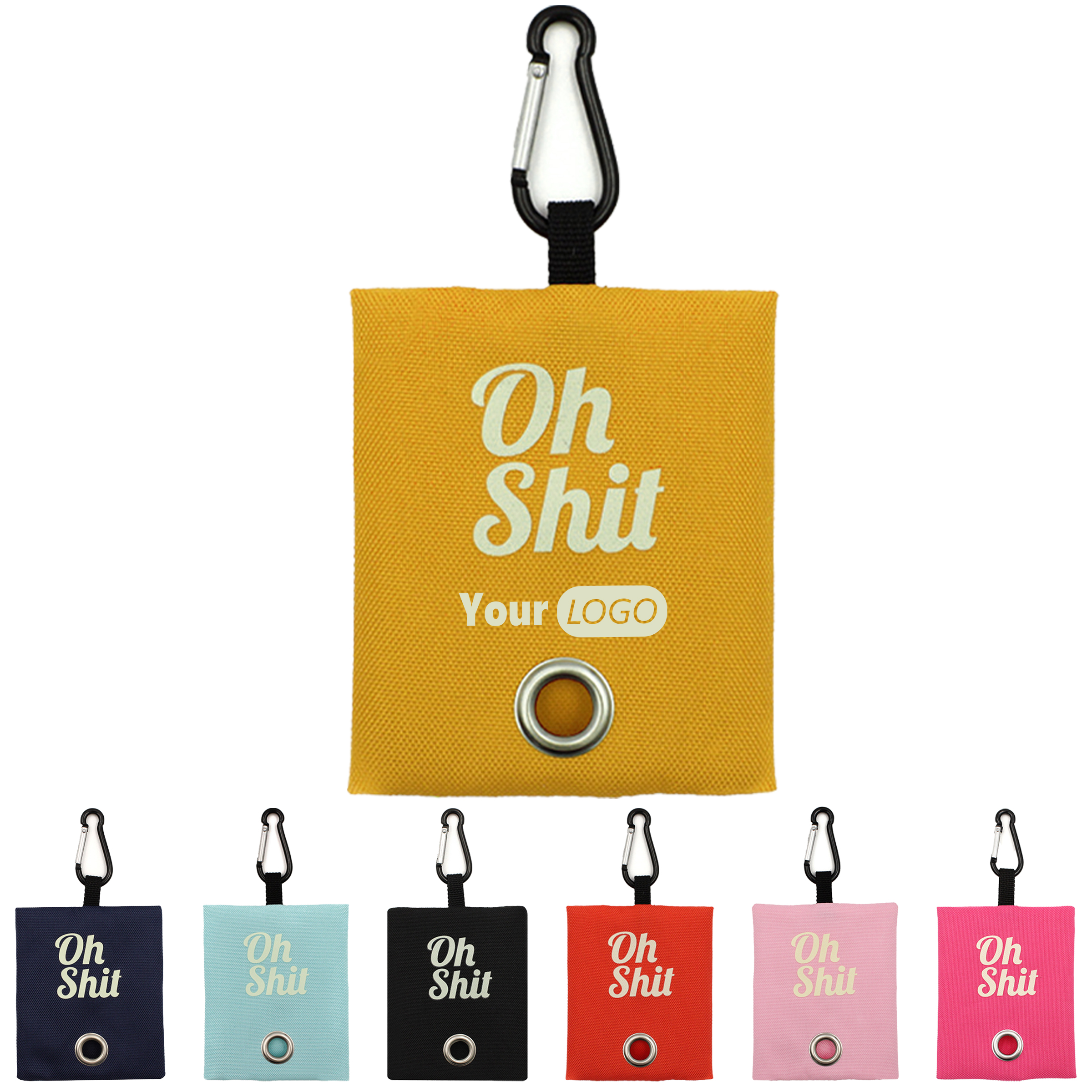 Cloth Humorous Waste Bag Holder With Convenient Design For Pet Owners 2