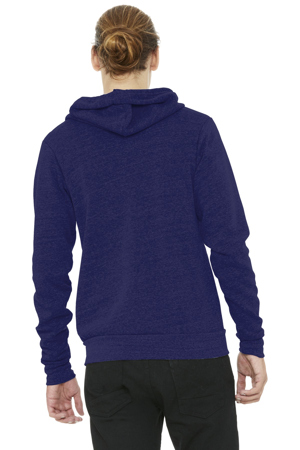 BELLA+CANVAS Unisex Triblend Sponge Fleece Full-Zip Hoodie. BC3909 14