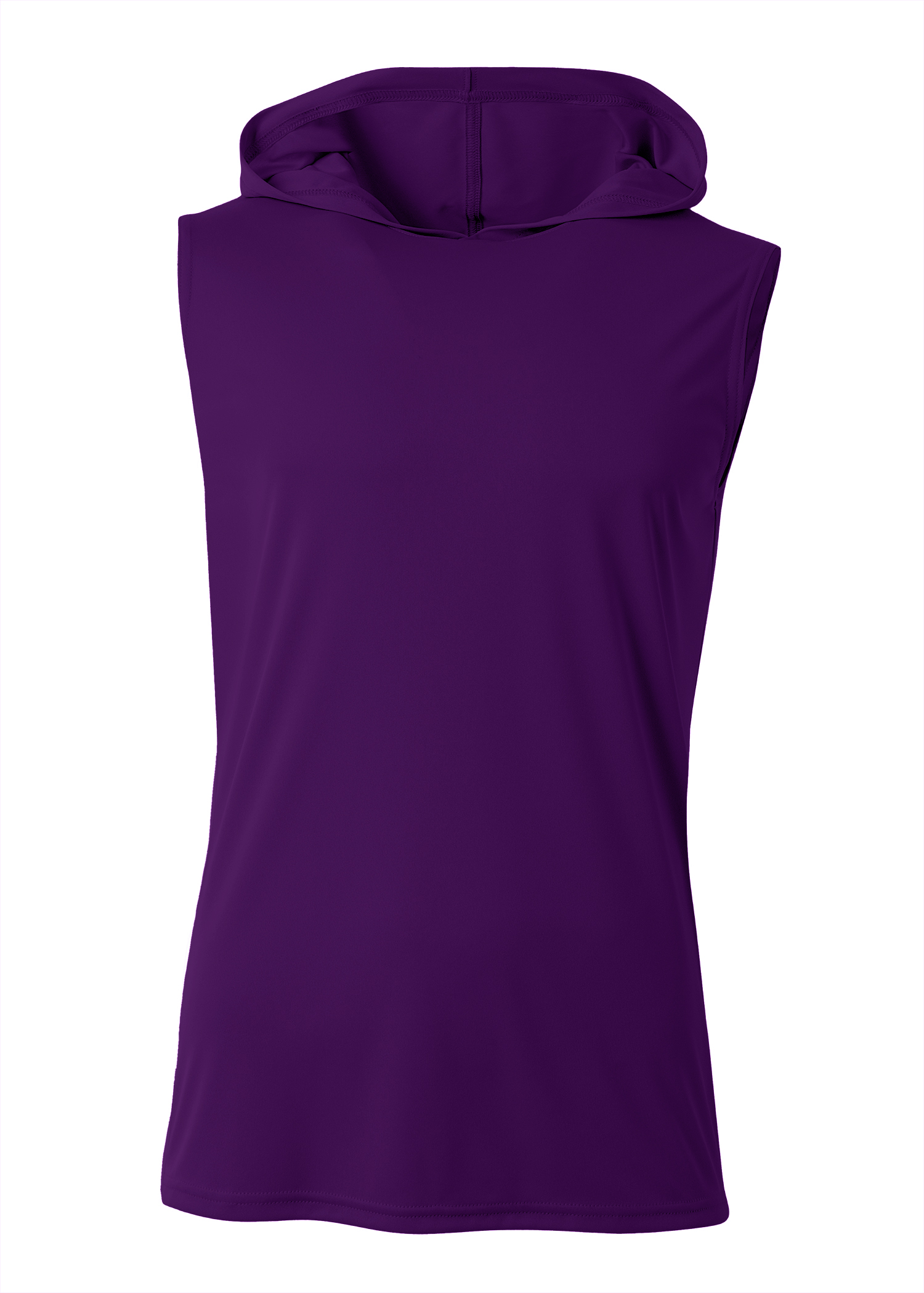 A4 Sleeveless Hooded Tee 4