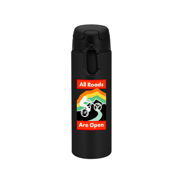 FastFlow Recycled Aluminum Bottle with Flip Lid, custom water bottle with logo imprint 10