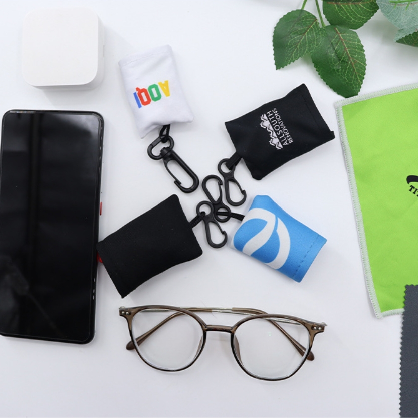 Portable Glasses Cloth with Buckle 3