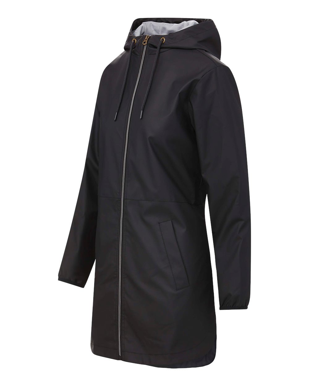 Women's Vintage Hooded Rain Jacket - W193910 2