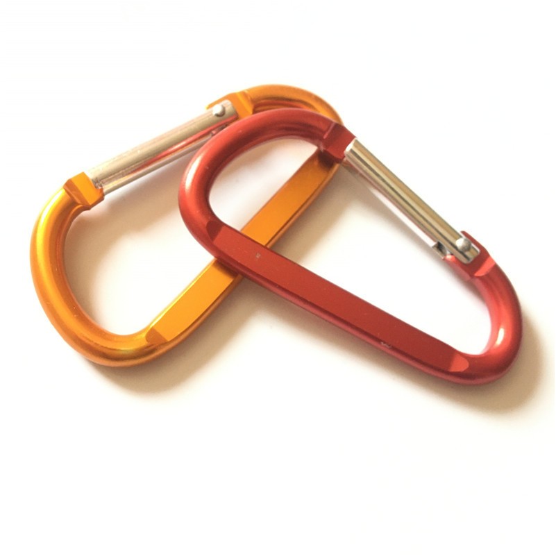 Round Shaped Carabiner Keyring 3