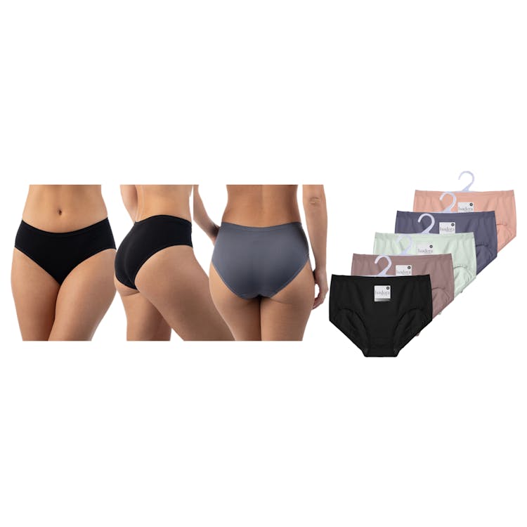 Women's Seamless Bikini Briefs - M-XL 5 Colors 1
