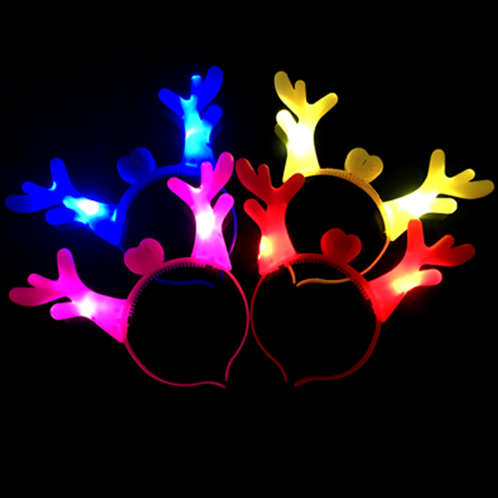 Christmas Shining Deer LED Hair Hoop 5