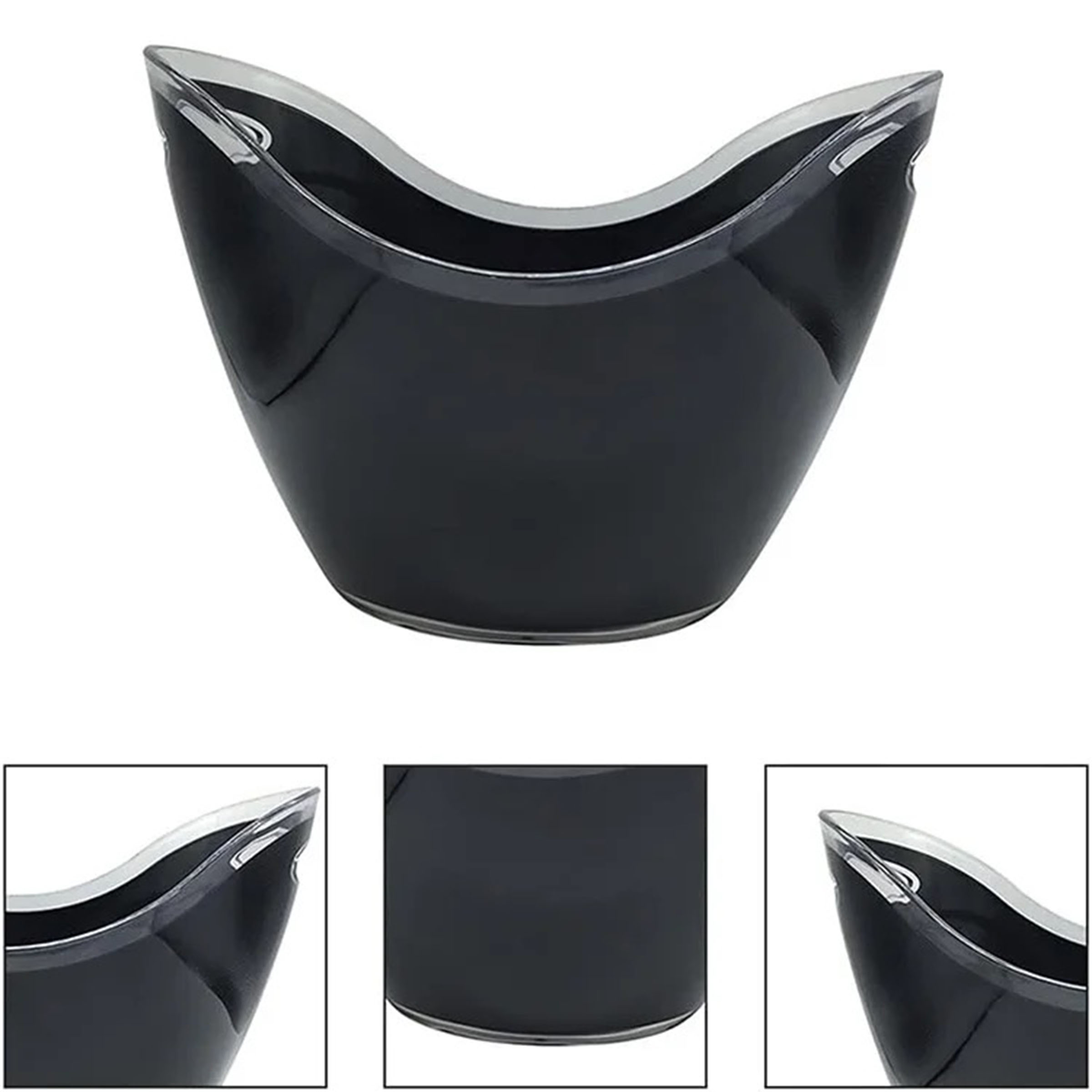 Pvc Portable 8L Ice Bucket ?C Stylish And Convenient For Any Occasion 4