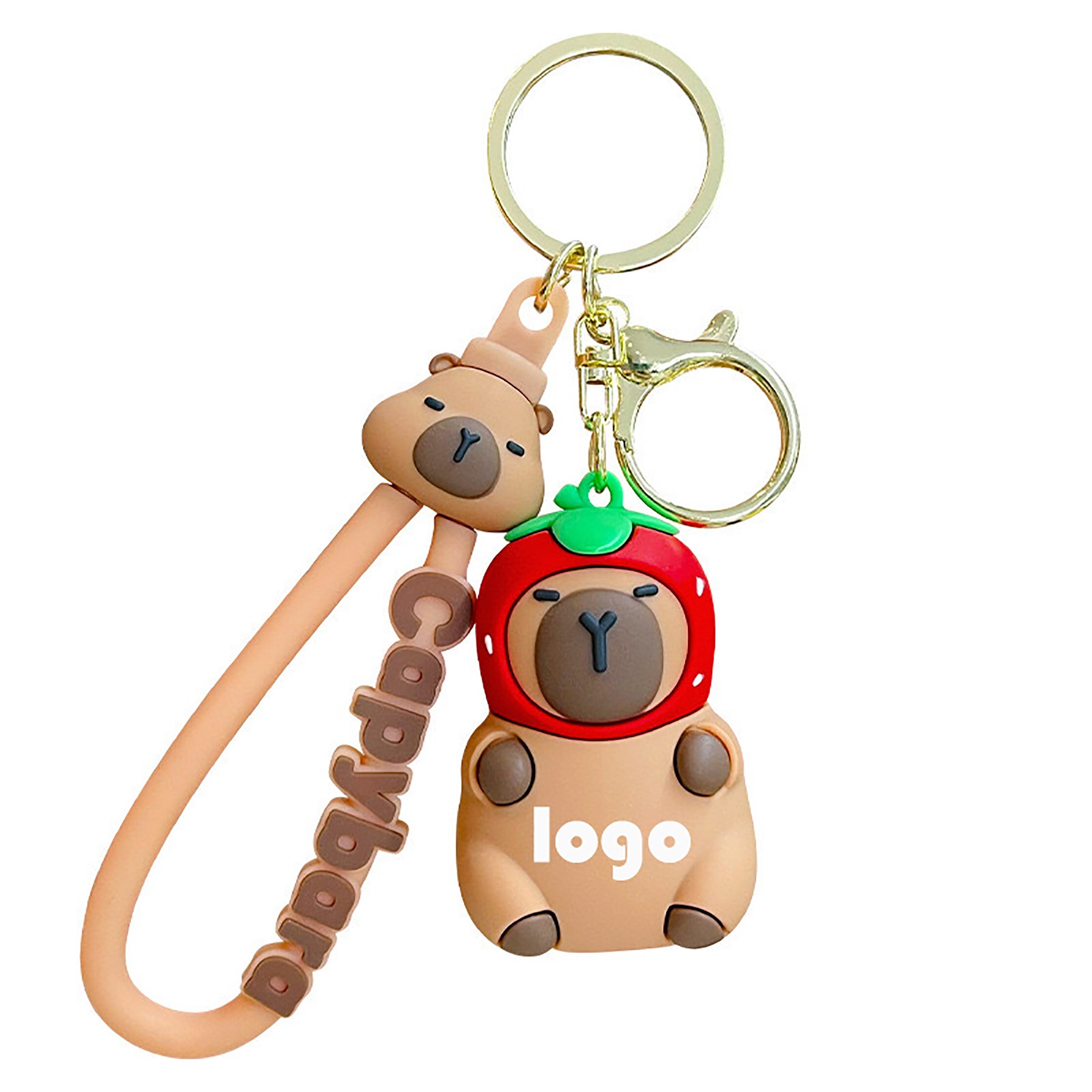 Cartoon Capybara Key Chain 4