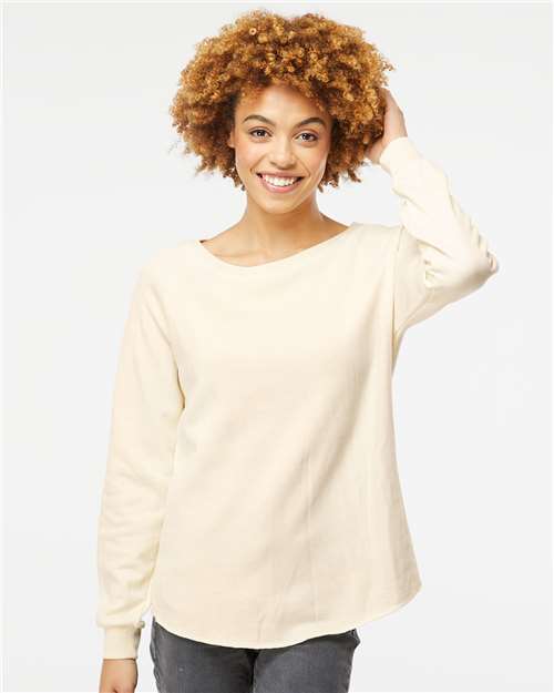 Women's California Wave Wash Crewneck Sweatshirt - PRM2000 48