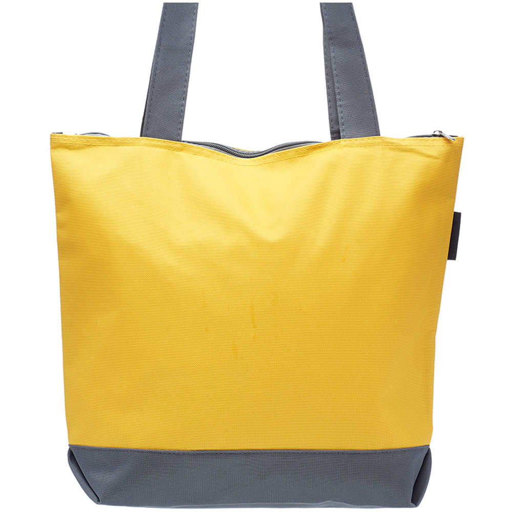The Go Getter Two-tone Tote Bags - 16"W x 14"H 17