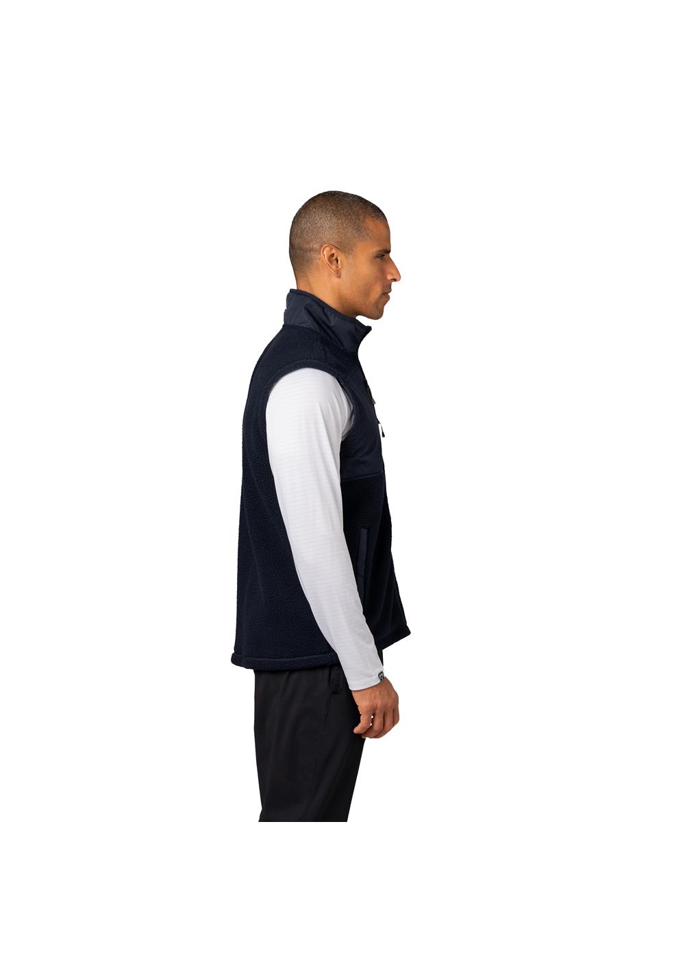 Storm Creek Men's Warm Up Colorblock Sherpa Fleece Vest 12