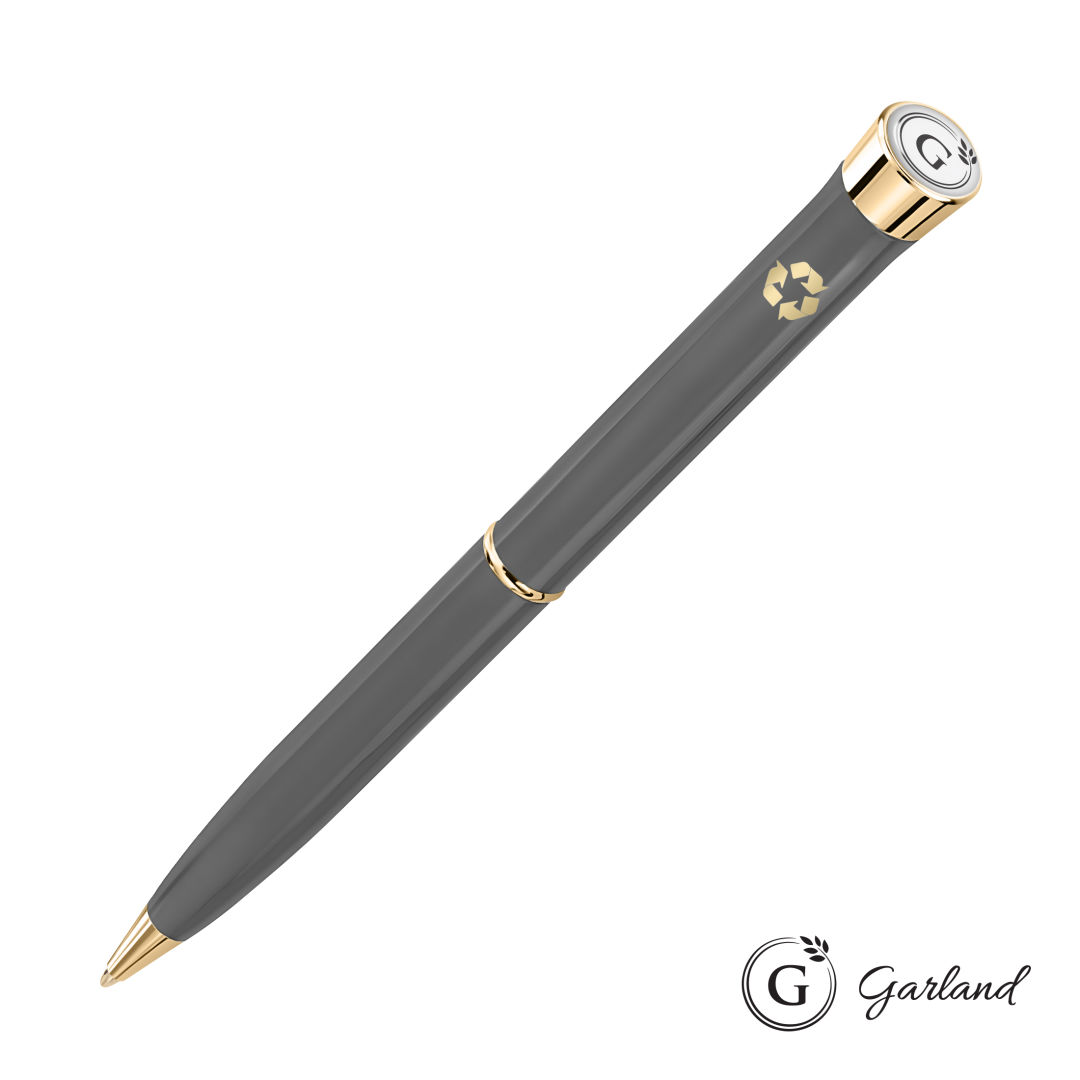 Garland® Recycled Ballpoint Twist Pen - Gold Accent 6