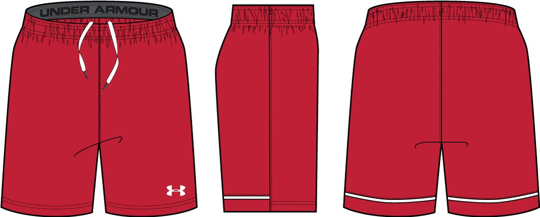 Boys' UA Squad Shorts 6