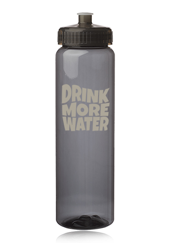 32 oz. Poly-Clear Plastic Water Bottles 12