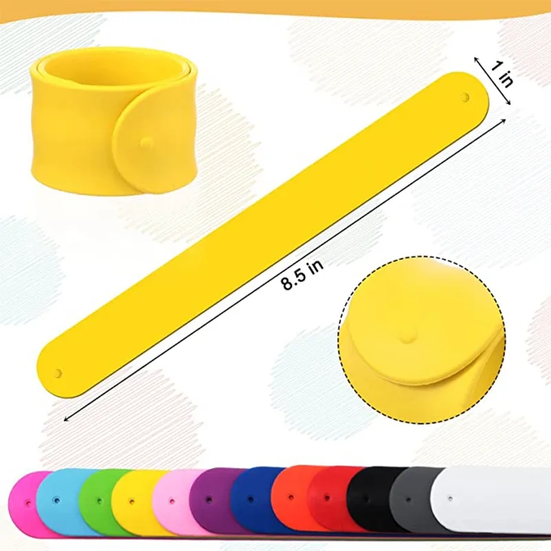 Silicone Slap Bracelets 3