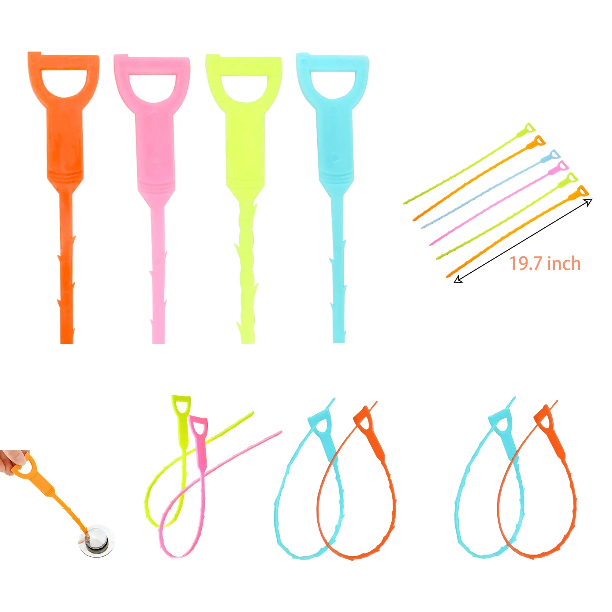 Drain Clog Remover Cleaning Tool 2